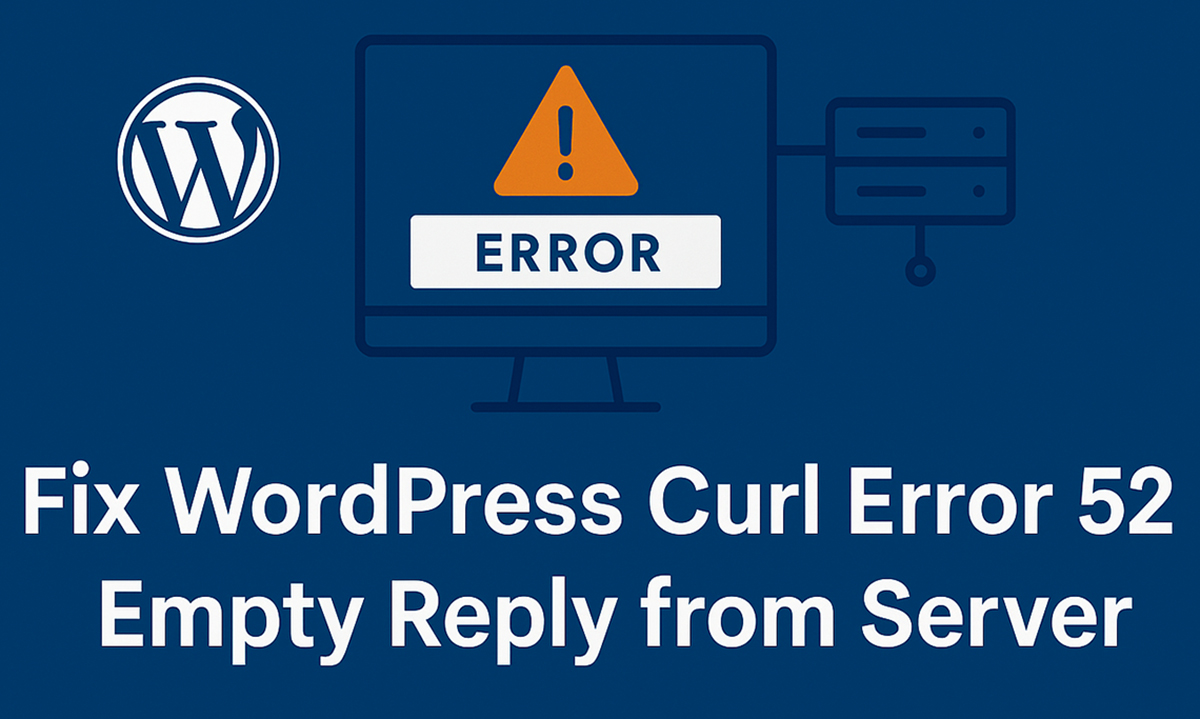 Curl Error 52