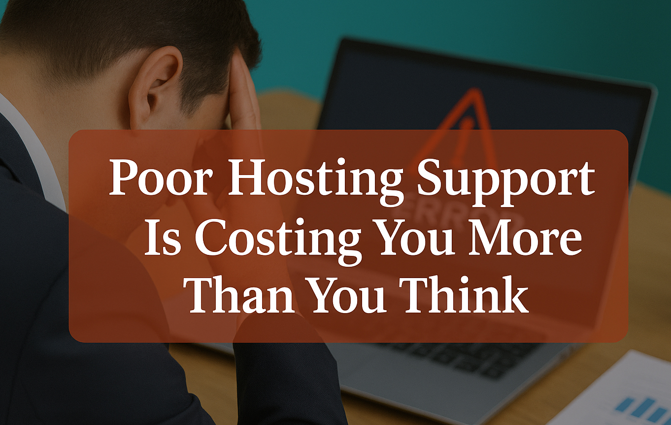 Poor Hosting Support 
